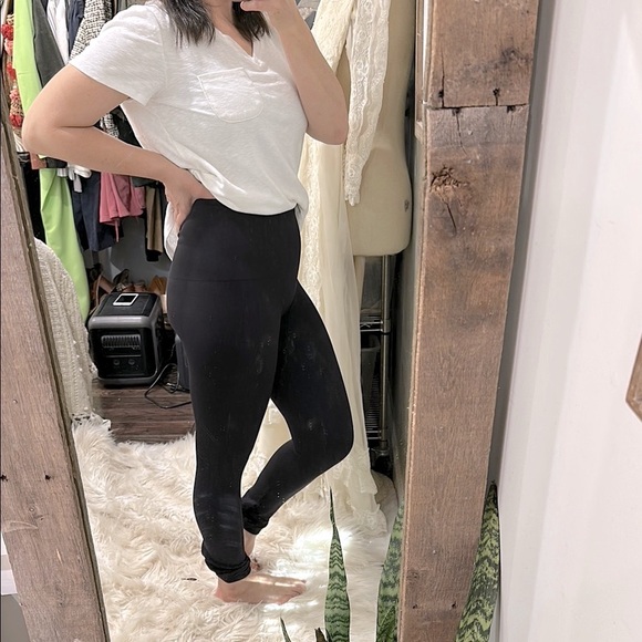 Spanx black high rise leggings size XLarge - Picture 1 of 5